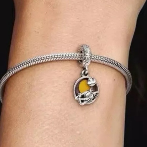 New Sterling Silver 925 Charm “Nightmare Before Christmas” Fits Pandora Jewlery - Picture 5 of 7